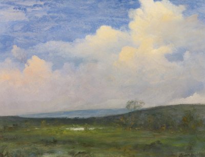 Wolken boven Californië door Albert Bierstadt